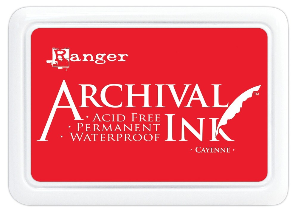 Ranger Archival Ink Pad #0-Cayenne