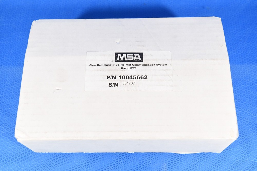 MSA Clear Command HCS Helmet Comunication System Microphone 10045662