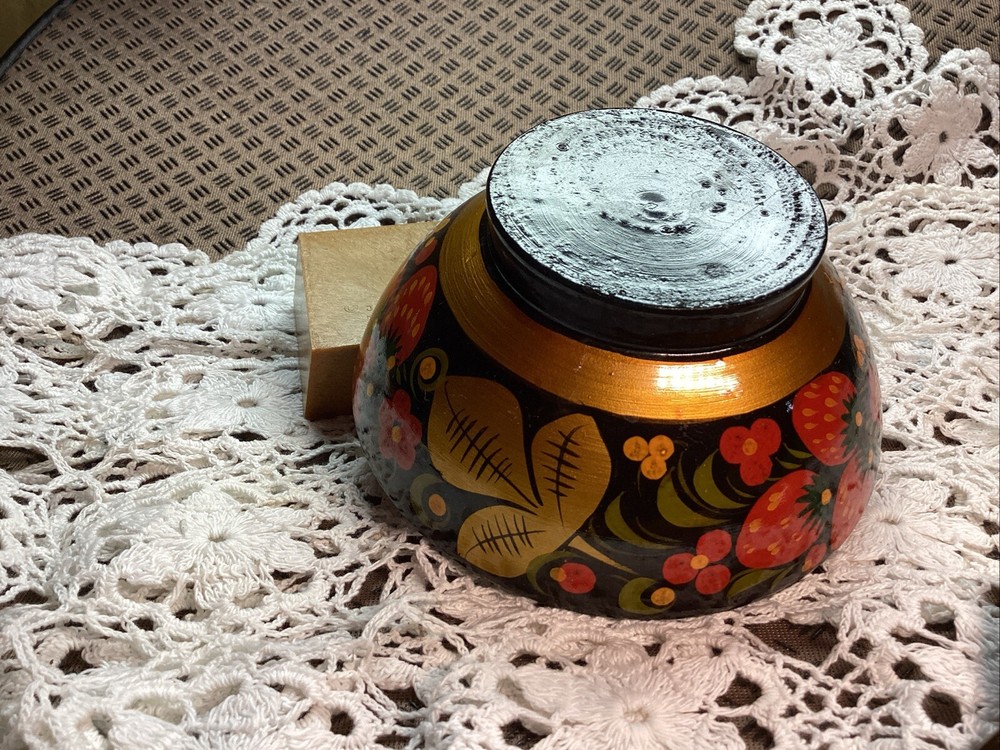 Russian vintage Bowl and Spoon.