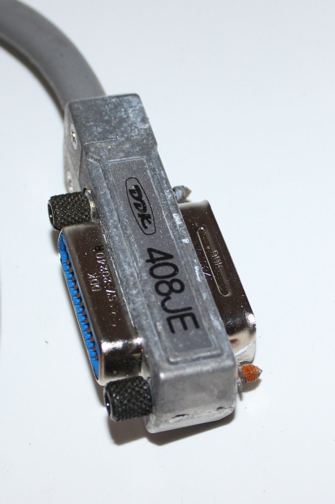 DDK 408JE CABLE GPIB CABLE ASSEMBLY w DUAL END CONNECTORS E49075