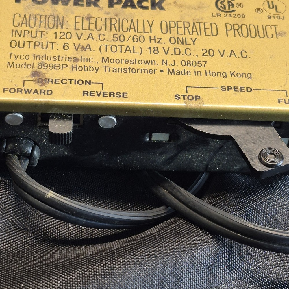 Tyco Transformer Model 899B Hobby Railroad Train Power Pack Untested