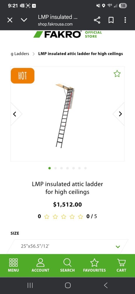 Attic Ladder Pull Down Ceiling Ladder Access Stairs Folding Loft Ladder