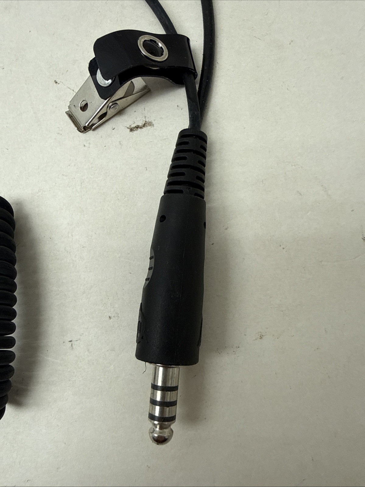 TCI Tactical Command Industries Earbud & Mic Lapel Headset TP120