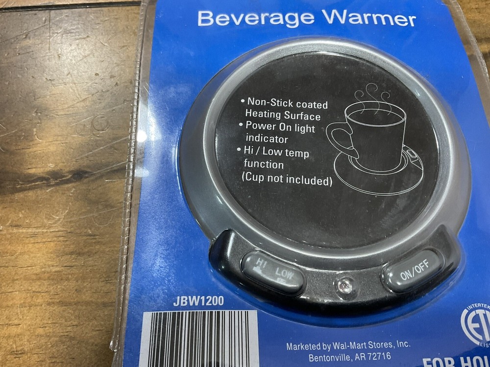 Desktop / Tabletop, Coffee Tea Beverage Warmer High/Low Temp Function JBW1200!