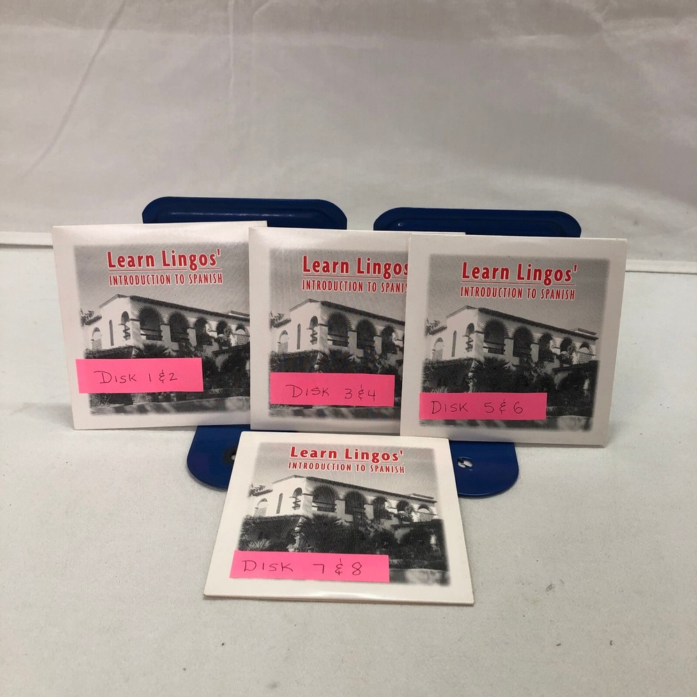LEARN LINGOS INTRODUCTION TO SPANISH 8 DISC SET 2003