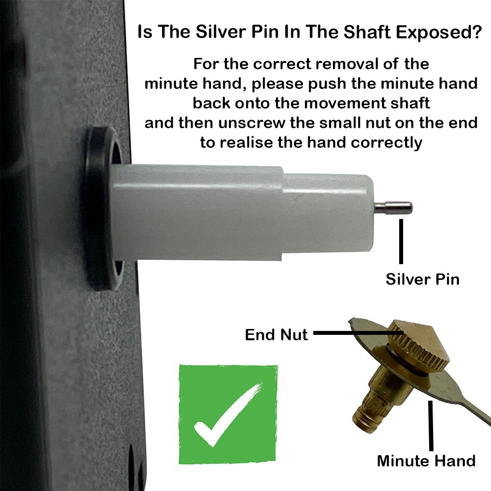UTS Clock Movement Mechanism Motor All Movement Types Junghans Compatible