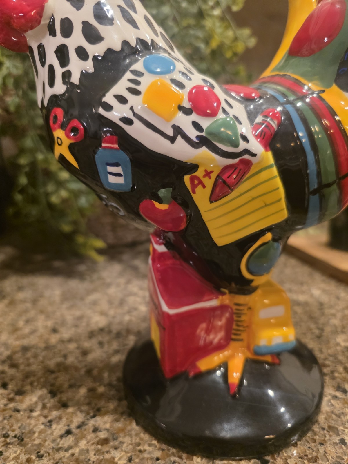 Poultry In Motion HTF Eggceptional #16771 SHARON NEUHAUS Teacher Theme Rooster