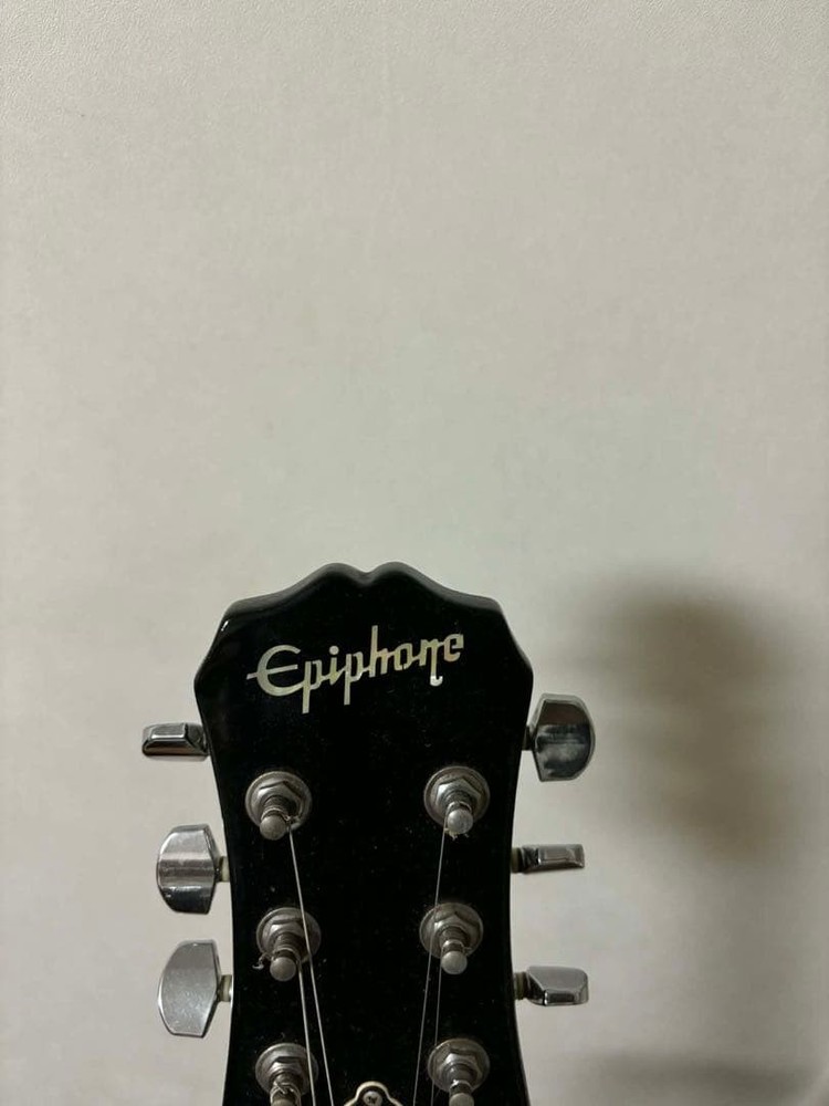 Epiphone Electric Guitar Black Devil Design