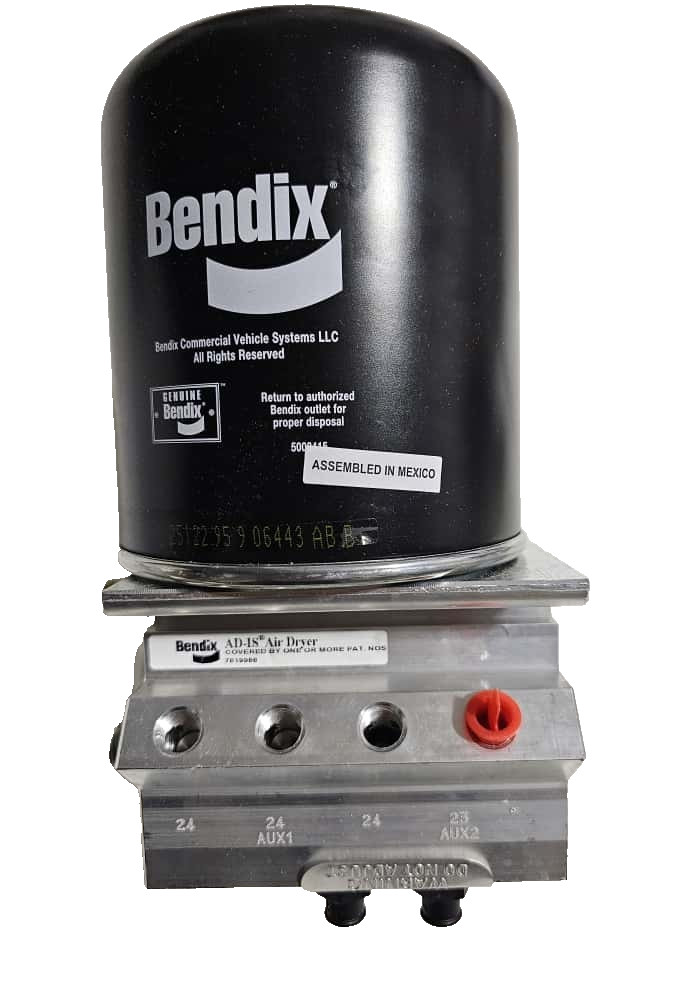 801266 Bendix AD-IS® Air Dryer SAE Ports 1/2 in-14 NPT for Kenworth & Peterbilt