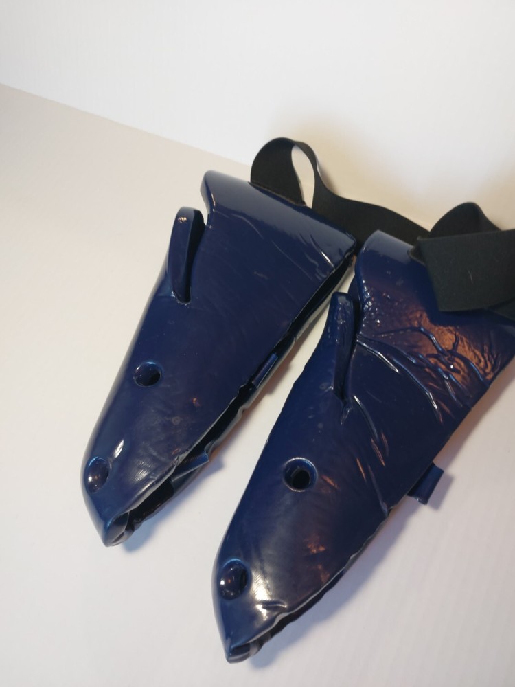 Blue Century Protective Sparing Boot wrap around straps open bottom