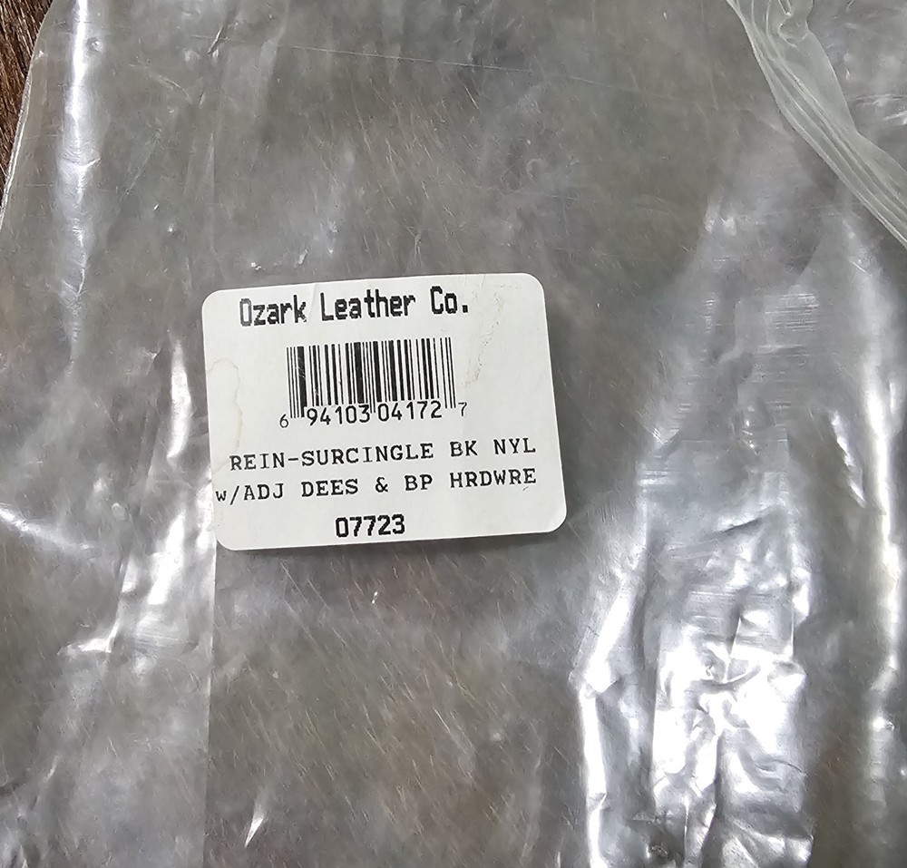 Brass Ring Surcingle For Horse