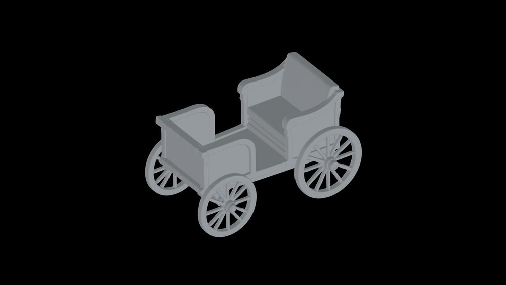 5x 3D STL Medieval Carts – Authentic Wagon Models for 3D Printing