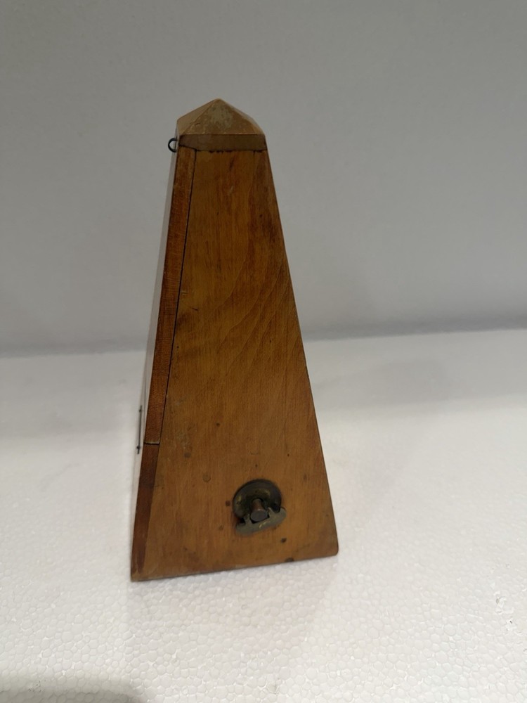 Seth Thomas Vintage Metronome de Maelzel Wind-Up Pristine Condition