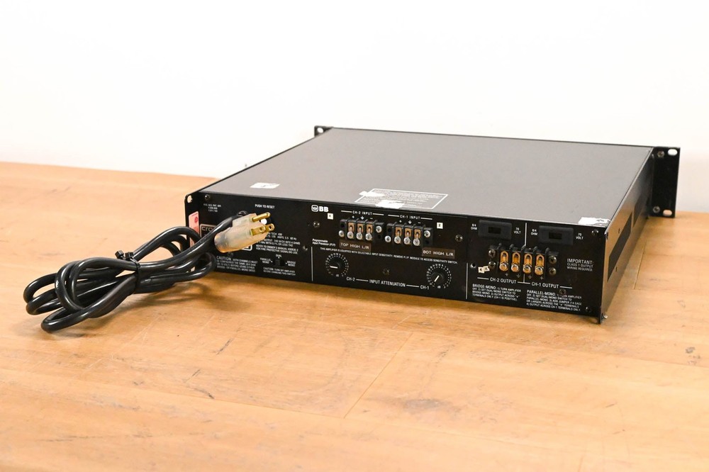 Crown Com-Tech 400 2-Channel Power Amplifier CG01ZTK
