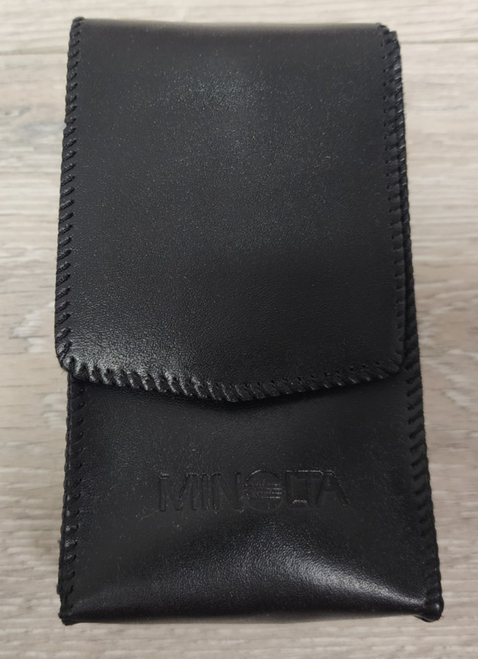 Minolta Auto Meter III 3 Handheld Light Exposure Meter With Case Tested Working