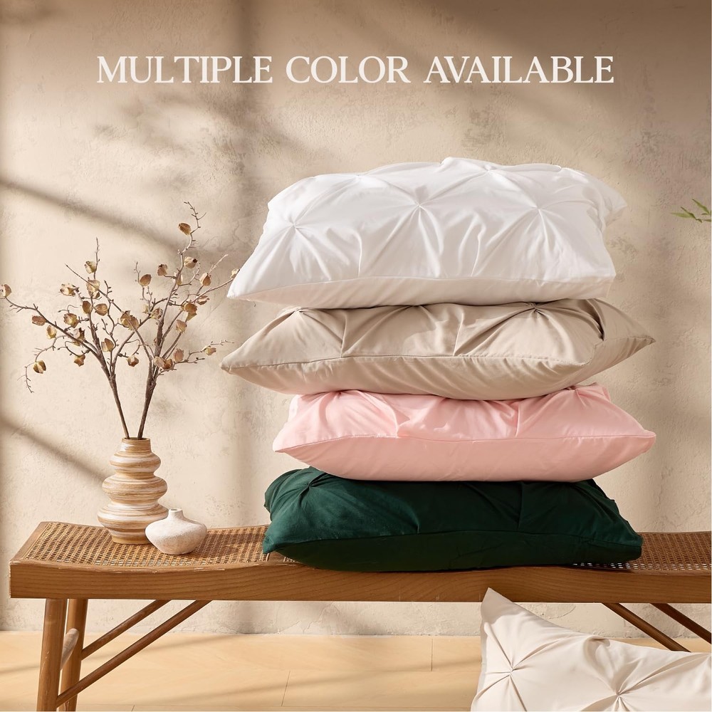 Andency White California King Comforter Set (104"x96"),