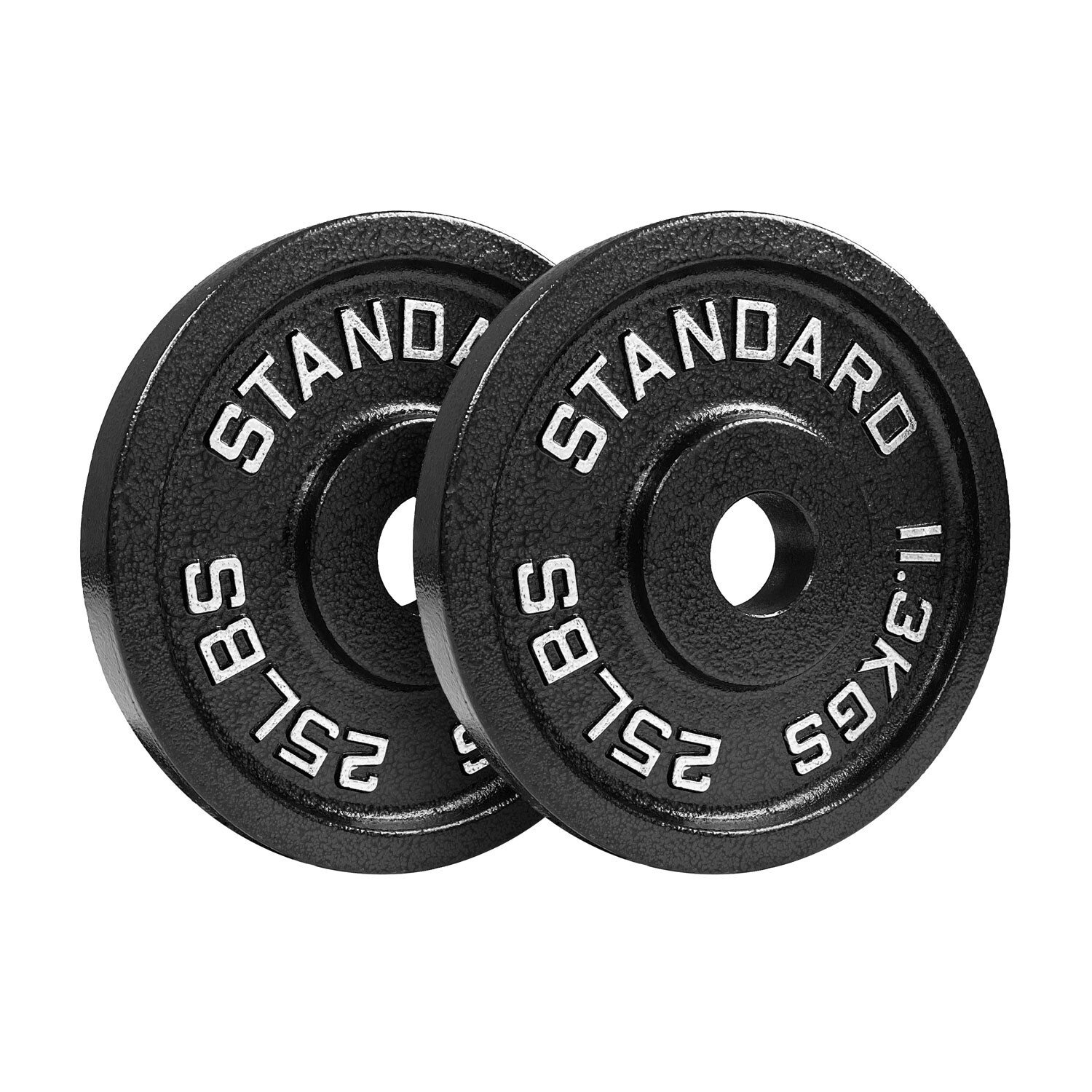 Steel Olympic 245LB Set - 2x 45lb, 35lb, 25lb, 10lb, 5lb & 2.5lb Weight Plates