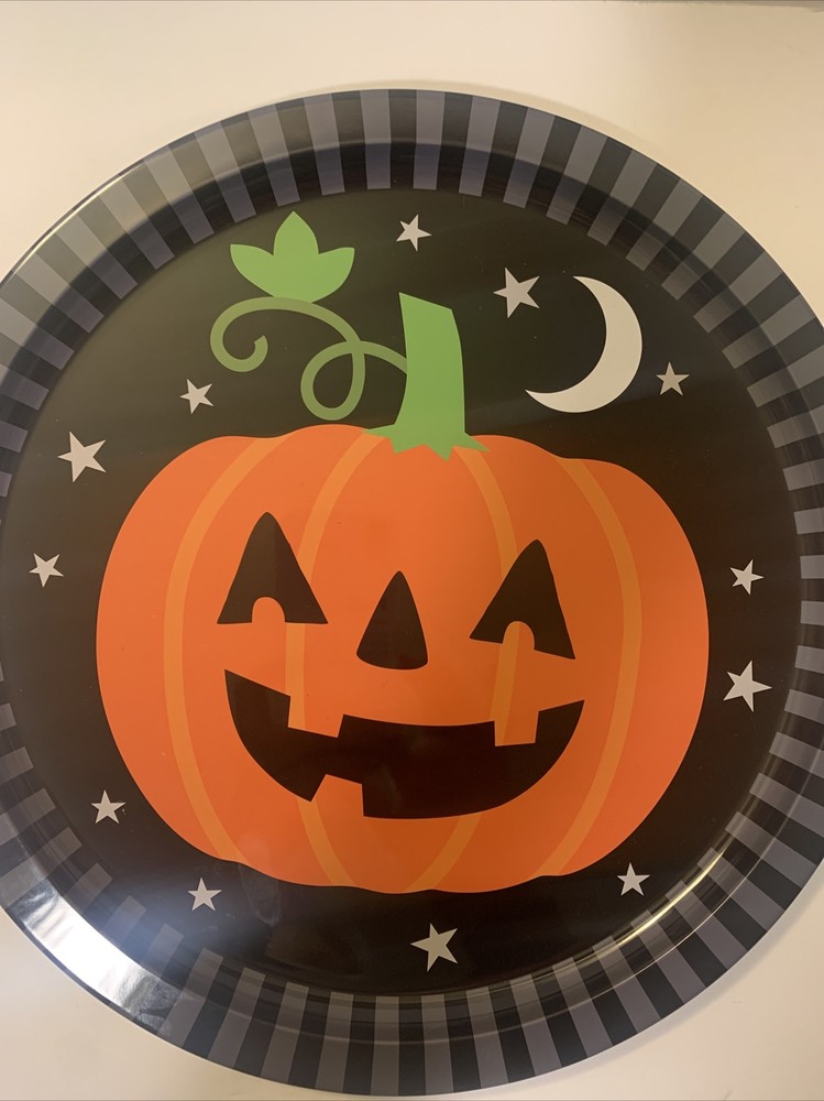 Halloween Pumpkin Tin tray