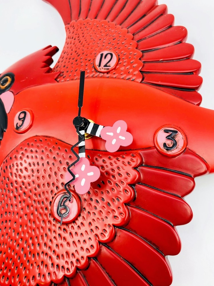 Allen Designs Studio Wall Clock: Cardinal Clock