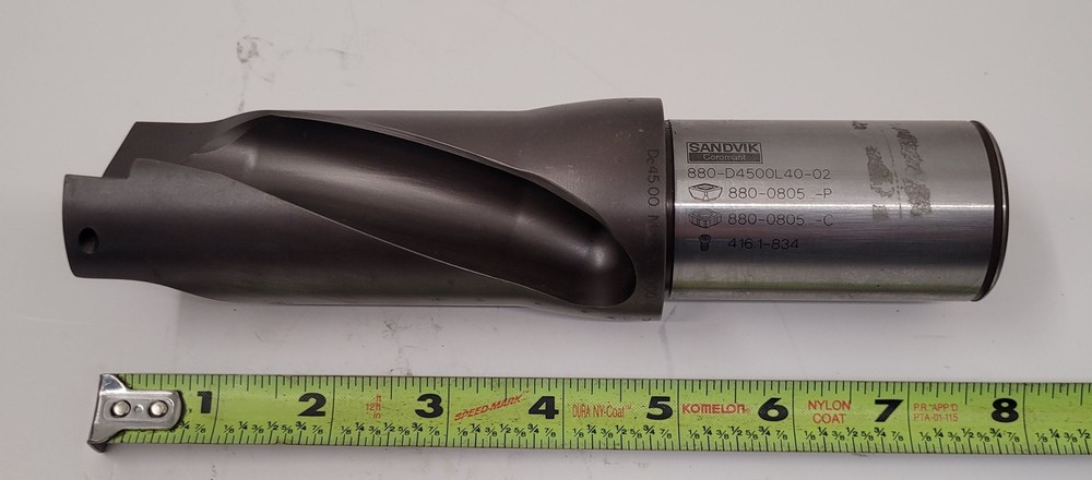 Sandvik CoroDrill 880-D4500L40-02 Indexable Insert Drill