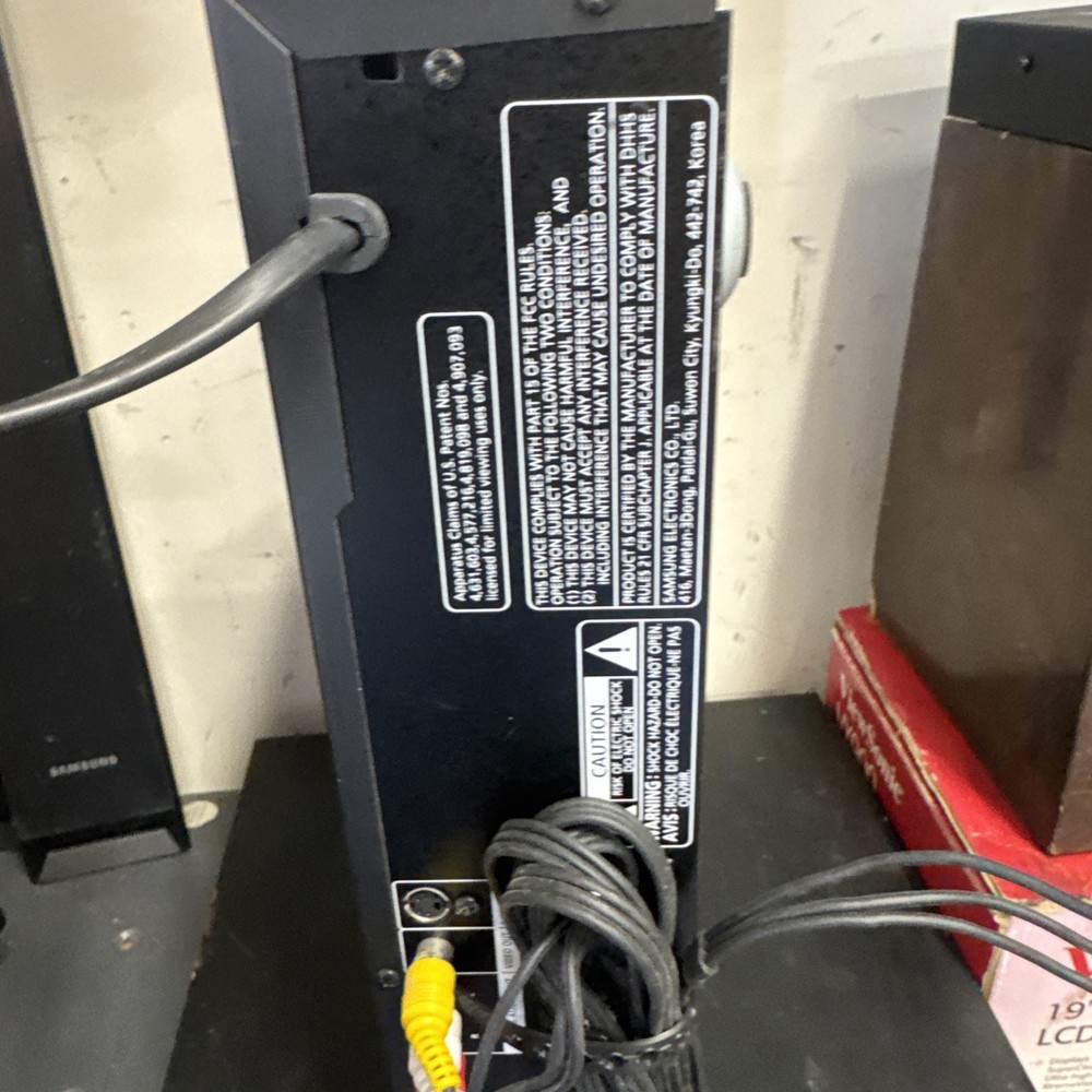 Samsung Black Dvd 709 Player