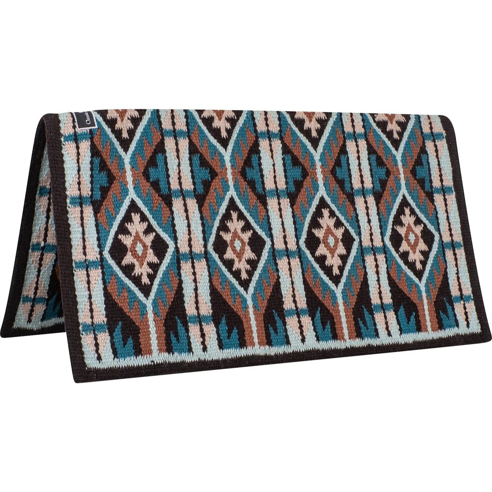 Classic Equine Handwoven Wool Show Blanket – Stays Centered
