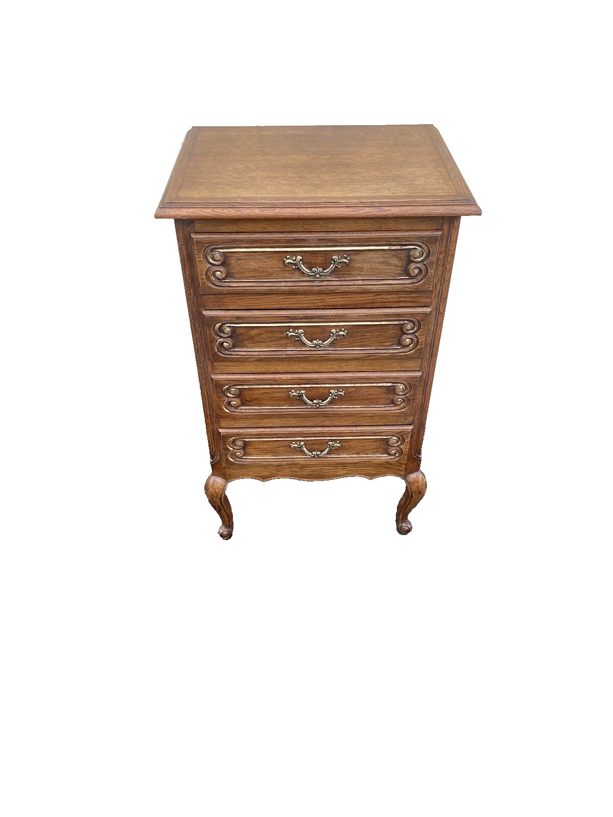 65016 Oak Lingerie Chest Dresser Nightstand