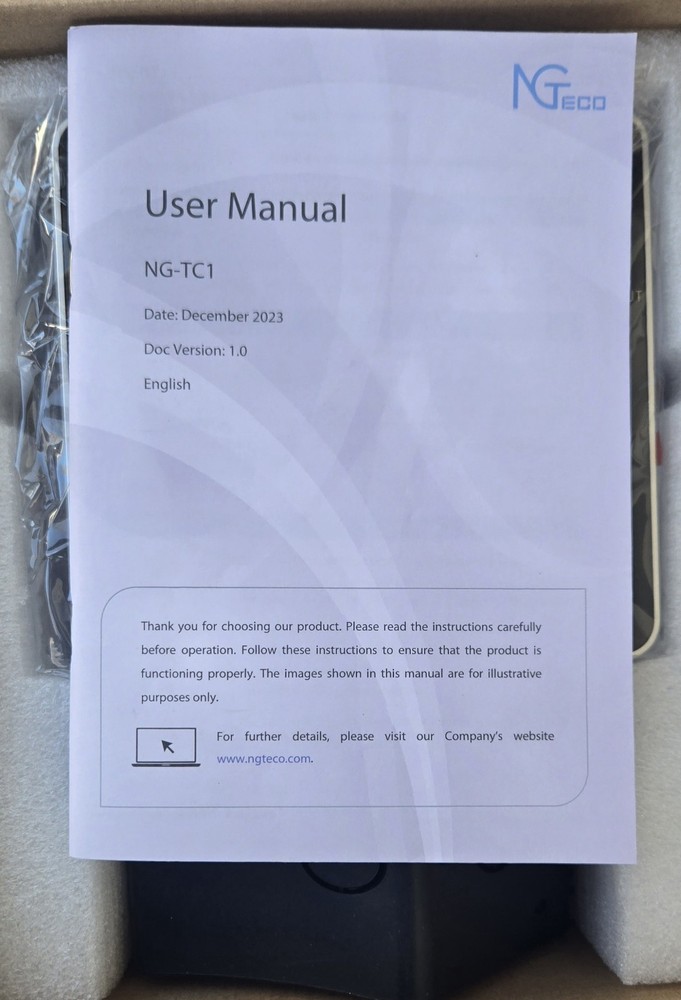 NGTeco TC1 Cloud Remote Control Software Time Clock NO MONTHLY FEE FREE US SHIP