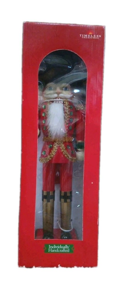 Timeless Treasures 15" Nutcracker Individually Crafted Original Packing
