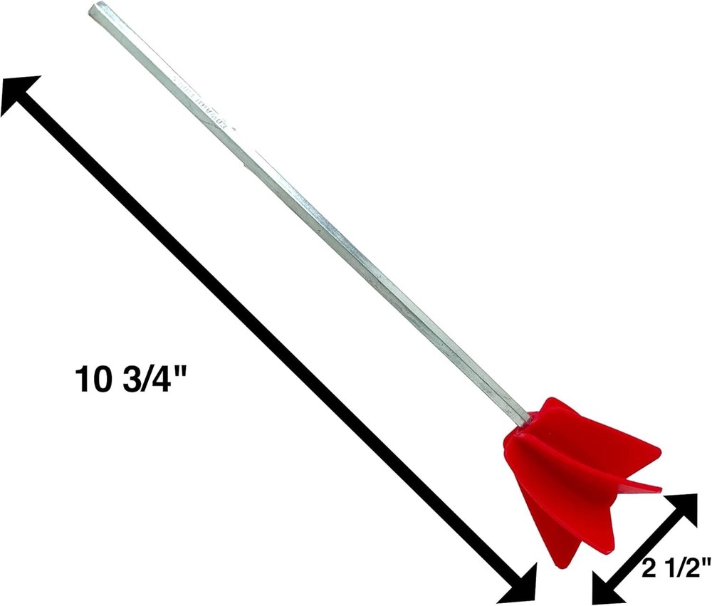 Durable Paint Mixer Drill Attachment - Even Flow Paddle for Effortless Mixing