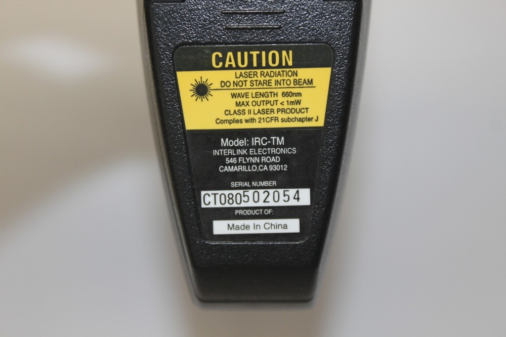 Interlink IRC-TM Projector Remote Control with Laser Pointer