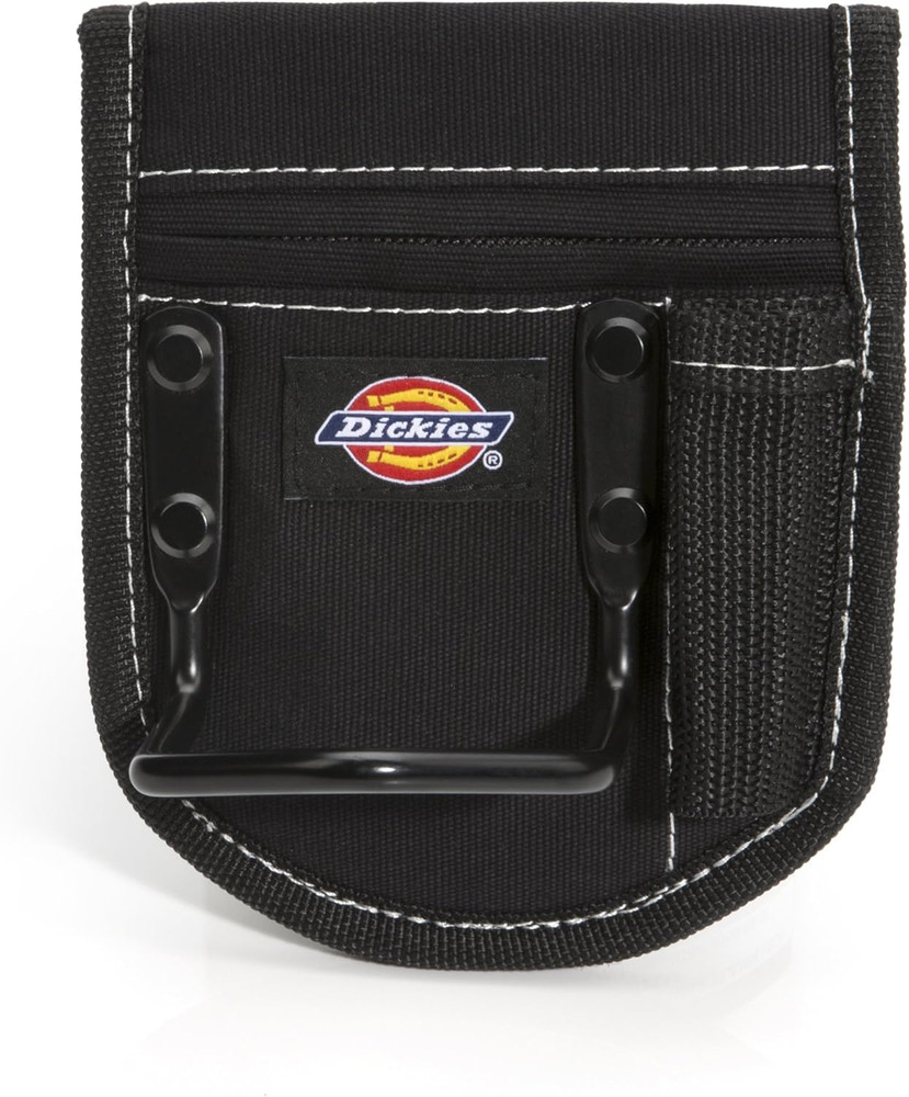 2-Compartment Hammer Holder for Tool and Work Belts, Durable Canvas, Includes To