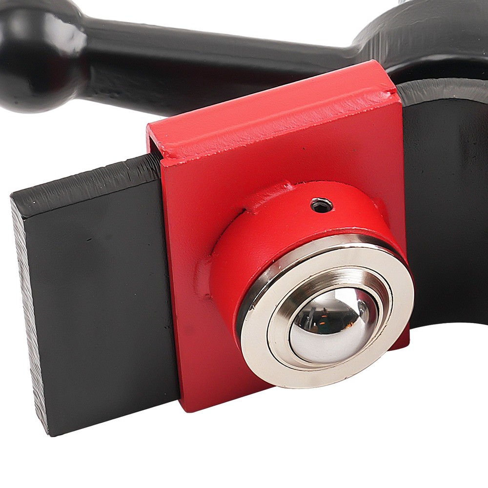 Adjustable Pipe Jack Stand 2500lbs 24-42in Ball Transfer Head Welding Support