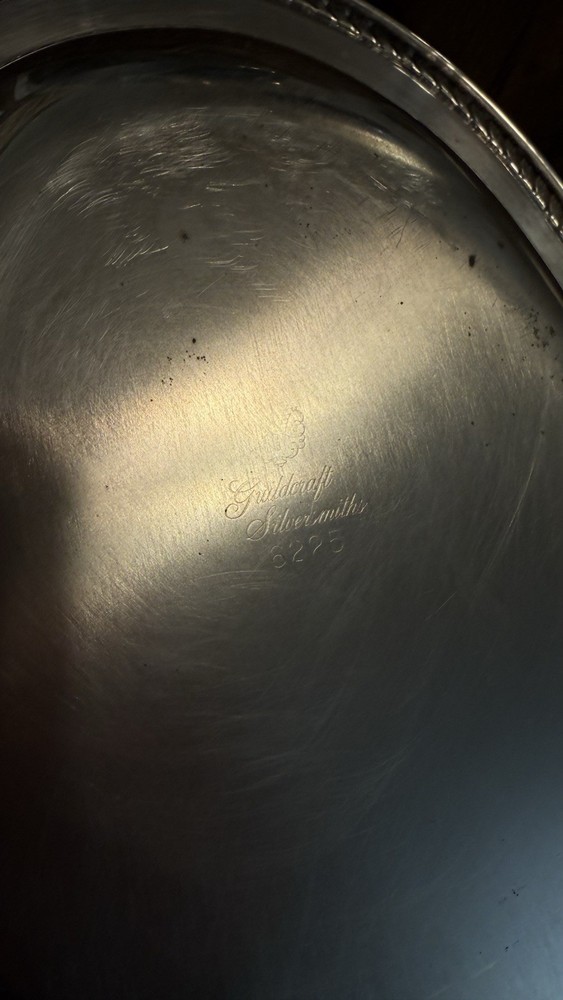 Vintage Silver Plated Serving Dish with Lid