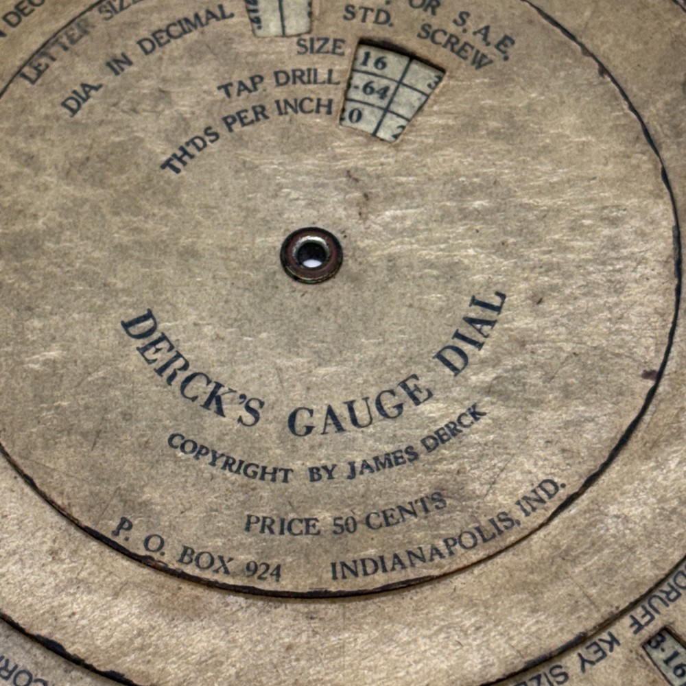 Vintage Derck's Gauge Dial