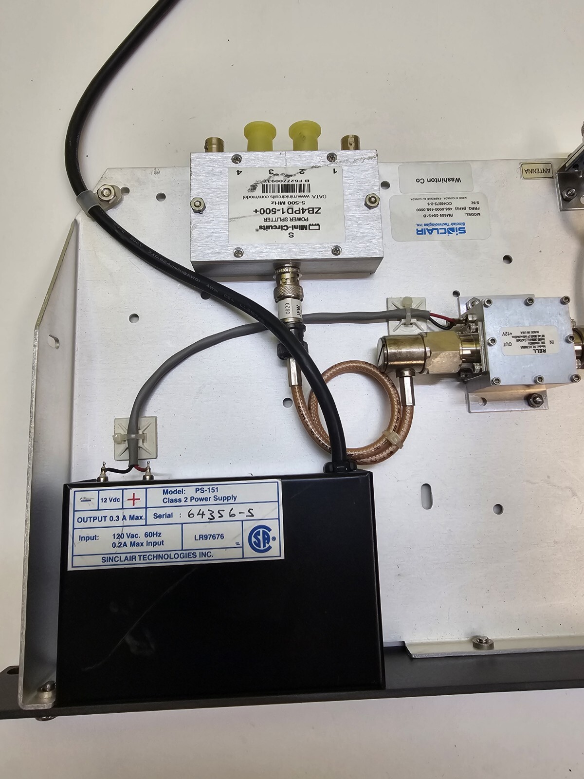 Sinclair RM305-204G1B UHF Receiver Multicoupler RM305