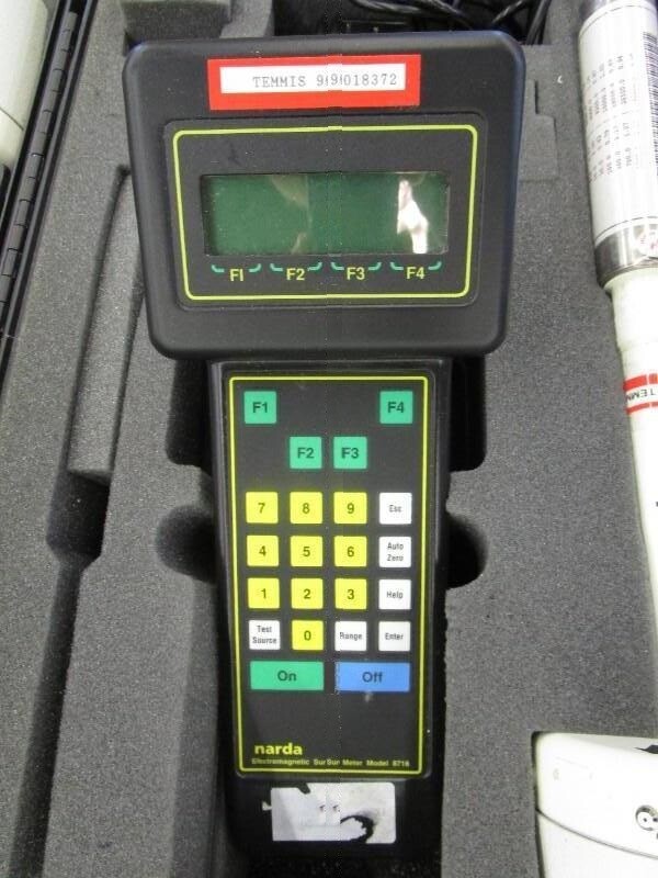 Narda Electromagnetic survey meter Model: 8718