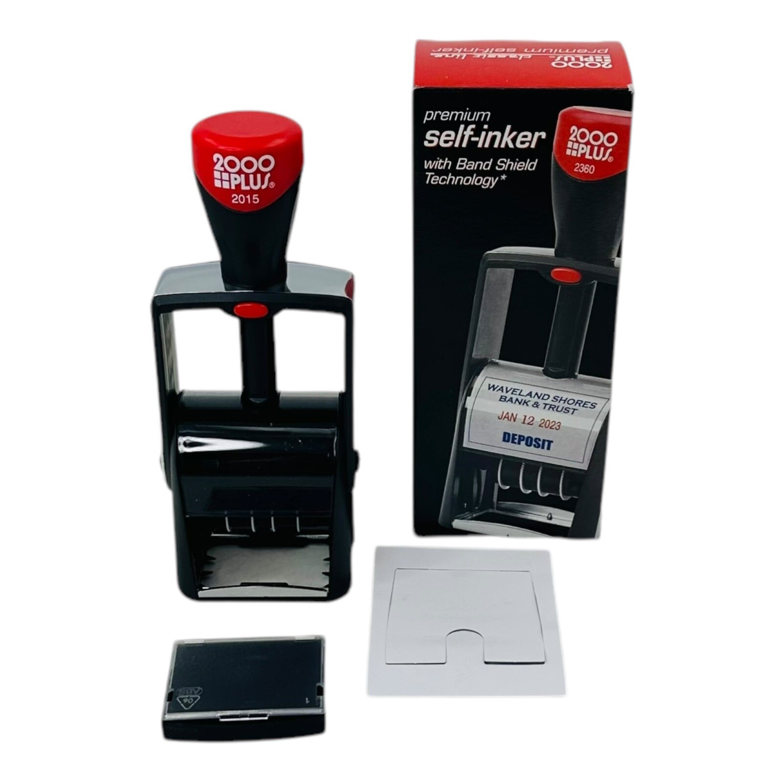 Cosco 2000PLUS Self-Inking Heavy-Duty Line Dater Black 5 Years (2024-2029)