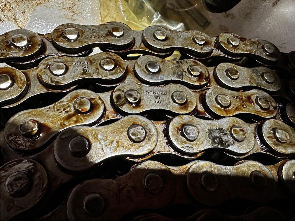 10' Renold SD Roller Chain SD60-2 ANSI Standard Duplex Double 3/4" .75" Pitch
