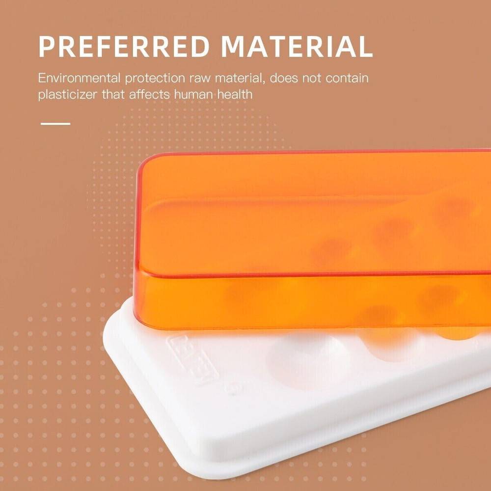 Dental Teeth Patch Shading Light Case 8 Hole Veneer Storage Organizer Holder