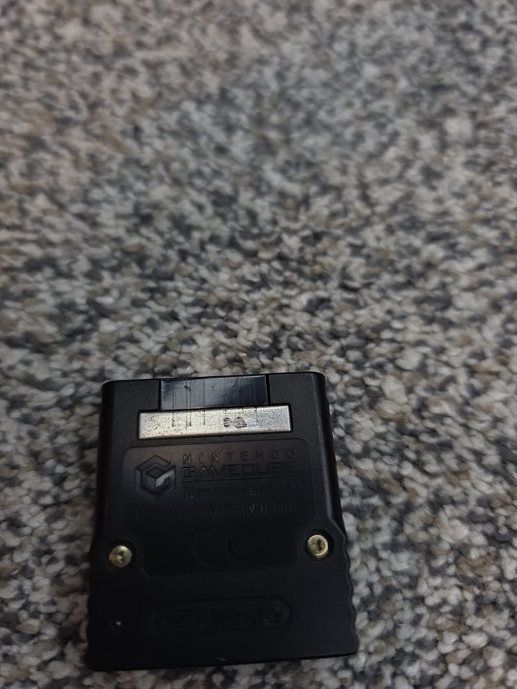 Nintendo Gamecube Block Memory Card 251 - Black