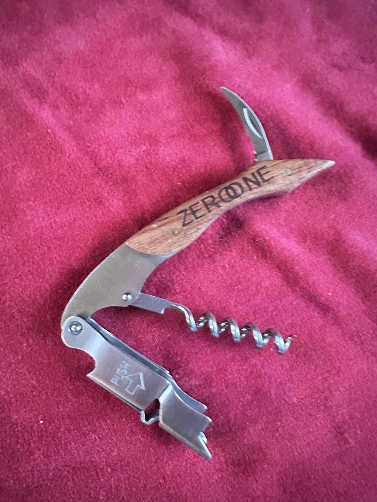 Hicoup style Zeroone Quality Waiters Corkscrew Wine Key Opener