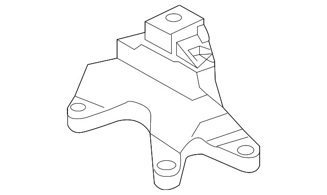 Genuine Ford Engine Mount Support Bracket BV6Z-7M125-B