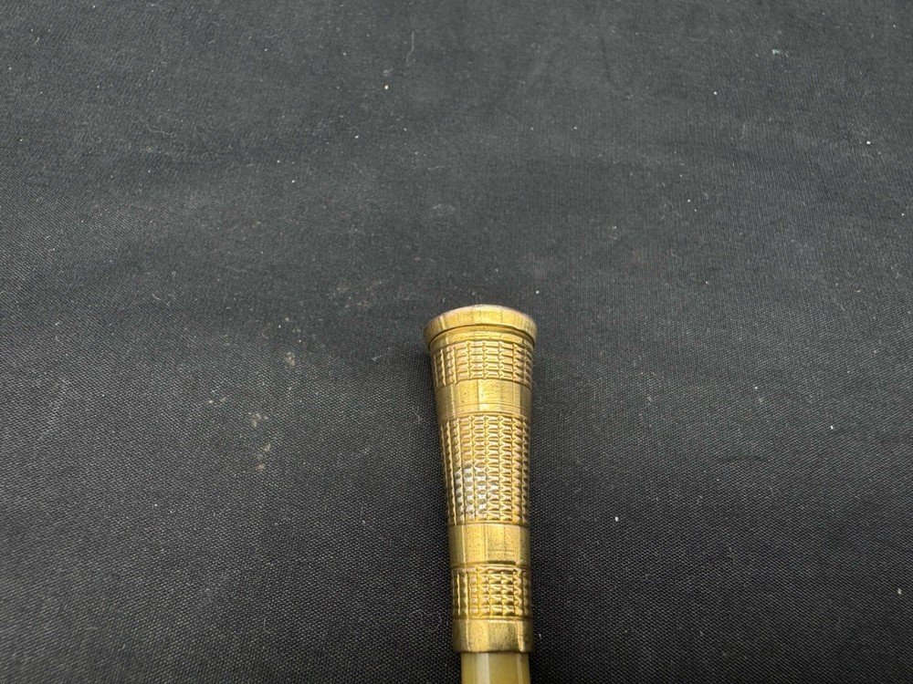 Vintage Sterling Silver Bakelite Cigarette Holder, 2 7/8"