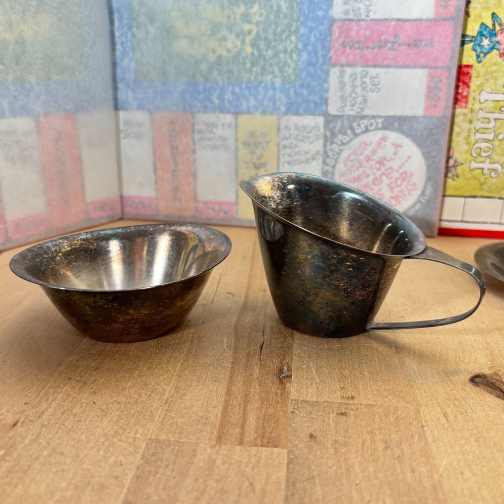 Vtg German 6 Piece Silverplate Service WMF Württembergische Metallwarenfabrik