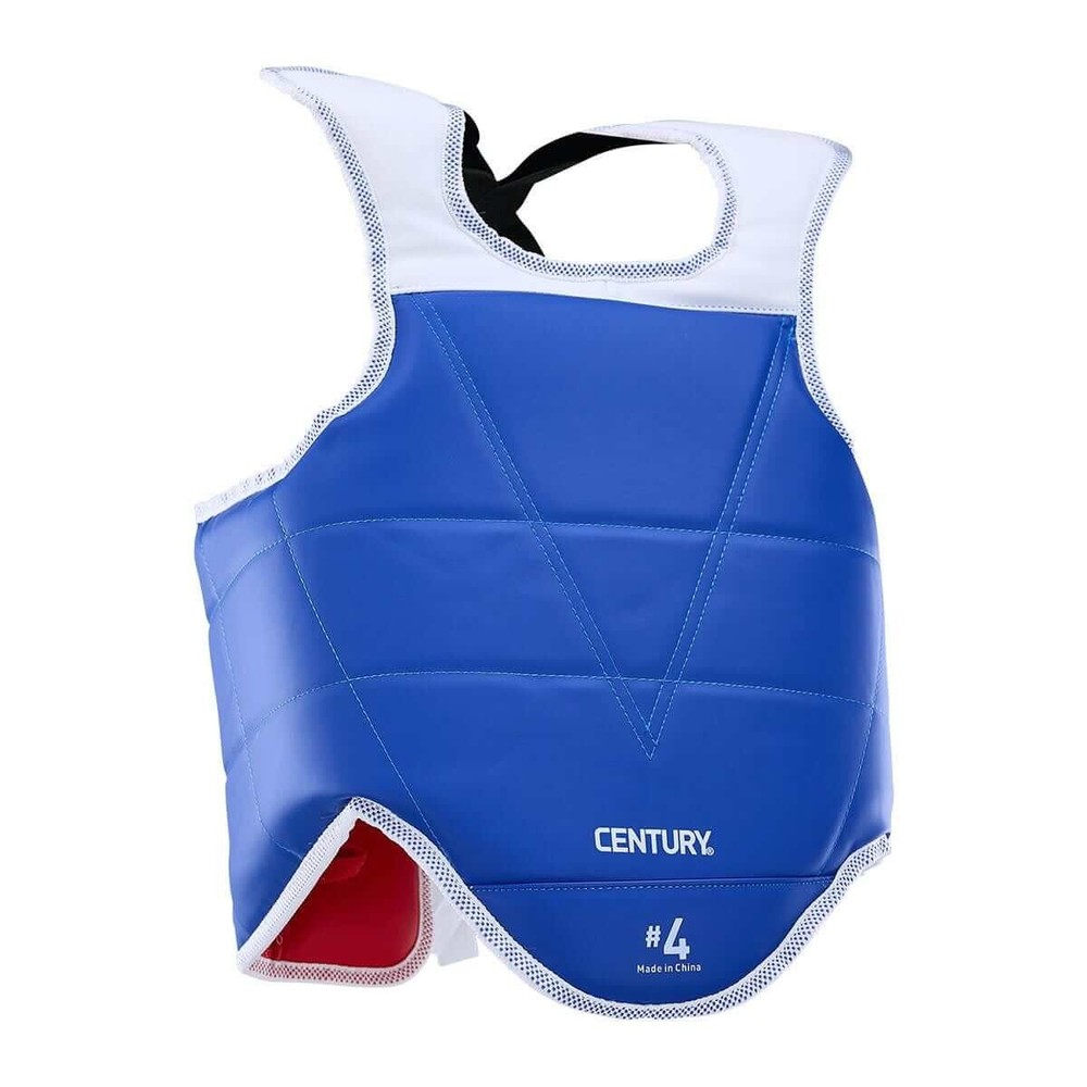 TKD STUDENT CHEST PROTECTOR Reversible Red-Blue