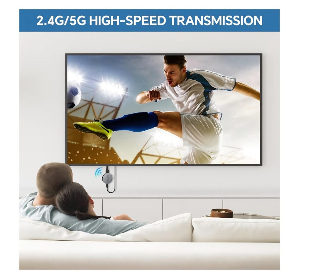 Wireless HD Shared Screen Box G66 – Open Box – HDMI Screen Mirroring Adapter