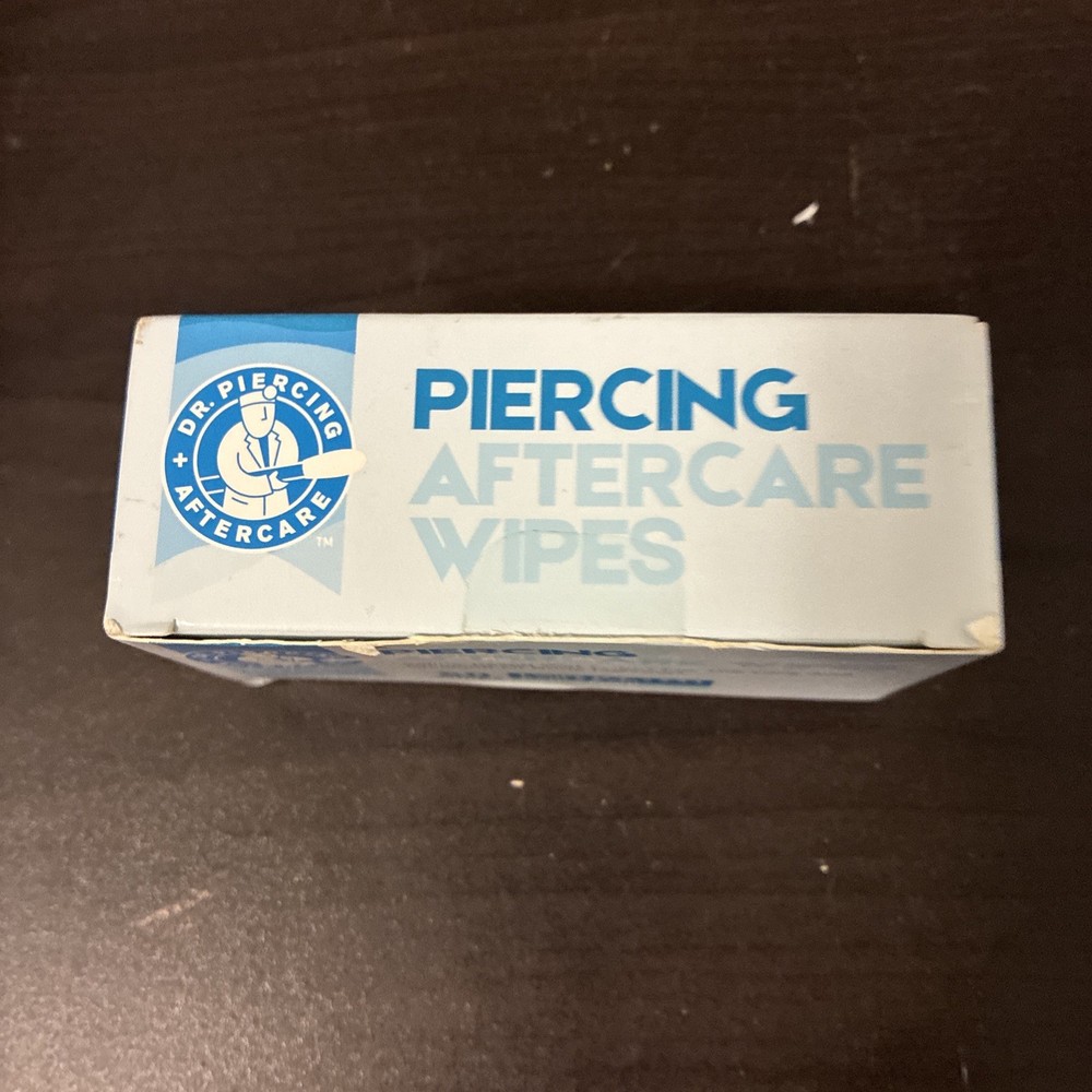 Wipes – Piercing Aftercare | Saline Solution for Piercings