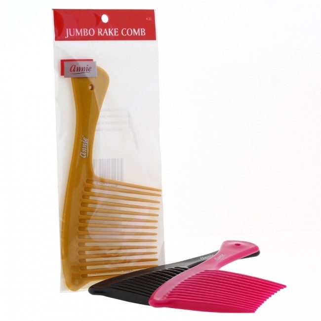 ANNIE JUMBO RAKE COMB #23 ASSORTED COLOR