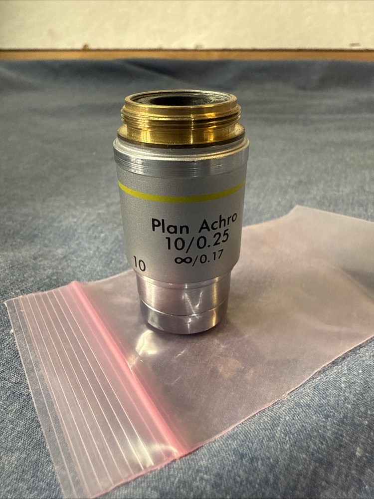 Reichert Plan Achro Microscope Objective #1732 10/0.25